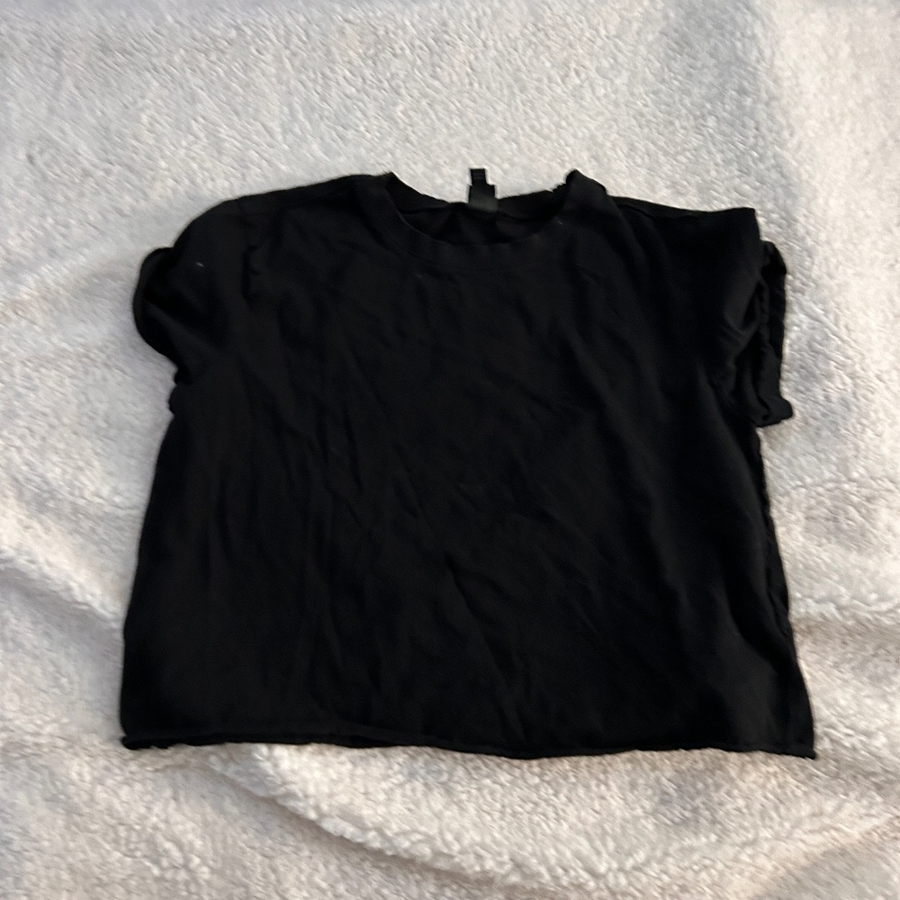 Black Crop Top